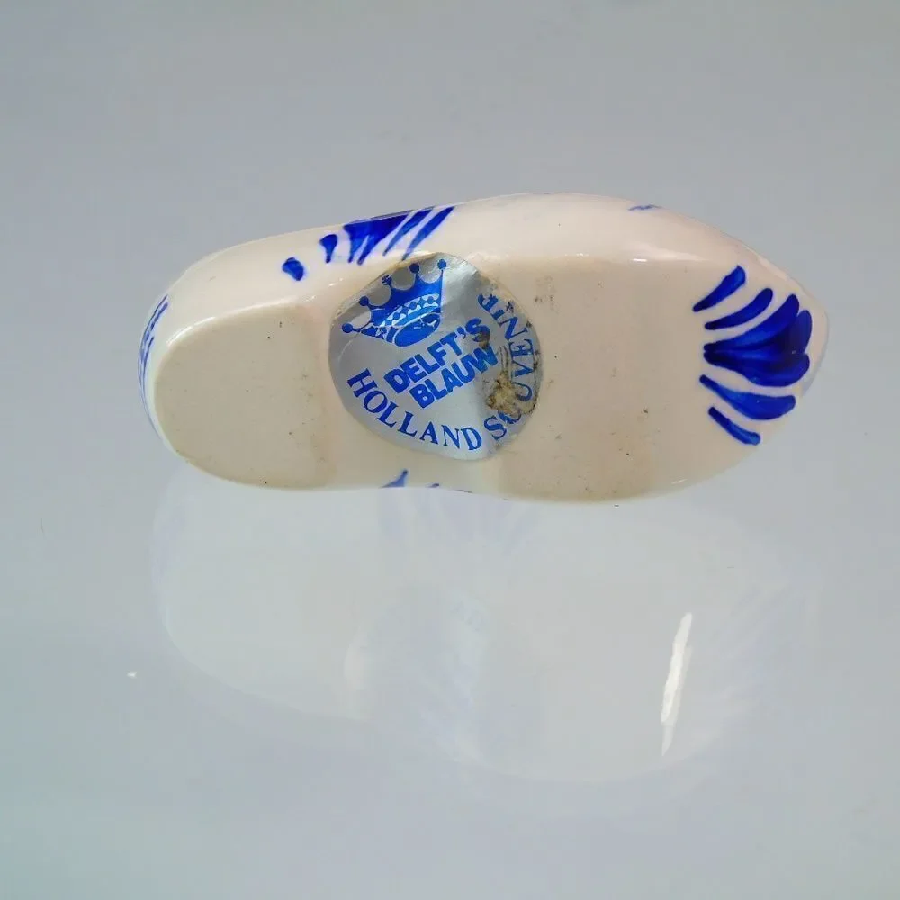 Dutch Shoe Clog Delftware Blue Delft